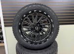 New 22x10 TIS Offroad Black/Milled Wheels 6x135 F-150 with 33x12.50R22 ATX850 Tires. - Image 4