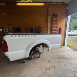 2011-2016 ford f350 platinum take off 8ft bed tailgate and bumper