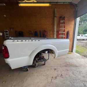 2011-2016 ford f350 platinum take off 8ft bed tailgate and bumper