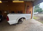 2011-2016 ford f350 platinum take off 8ft bed tailgate and bumper