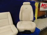 Mustang White leather 99-04 convertible seats