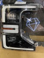 2020-2022 F250 Headlights   OEM LED Projector Black F250 Headlights - Image 3