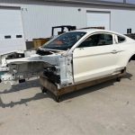 2015 Ford Mustang GT Anniversary car Body Race Car Wimbledon White