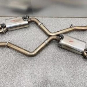 Challenger SRT8 Kooks Axle Back Exhaust Mufflers 3