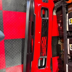 Flame Red Clear Front Bumper for 2019-2025 RAM 2500