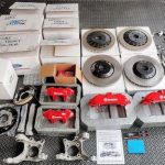 Ford Performance ‘GT350R’ Brake Upgrade Kit for 2015, 2016, 2017, 2018, 2019 and 2020 EcoBoost and GT Mustangs.