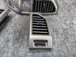 F250 2017-2022 Gray LH RH Center Dash Heat AC Air Vent Insert Trim Panel Set OEM - Image 5