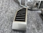 F250 2017-2022 Gray LH RH Center Dash Heat AC Air Vent Insert Trim Panel Set OEM - Image 3
