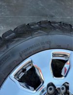20” OEM Ford f250 king ranch wheels 275/65/20 BFG KO2 all terrain tires  Wheels are 20in OEM wheels off a 2022 ford f350 king ranch package. - Image 7
