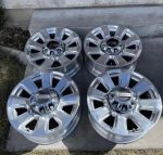 Platinum Rims R20 Pretty much new in excellent conditionComes with lug nuts and sensors and center capsThey will fit ford F250-F350, From 1999 up to Current year, Excursions.
