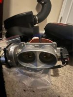 V2 Ford Performance Cobra Jet twin 60mm throttle body intake included harness for gen 3 connection - Image 3
