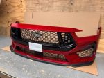 OEM Take Off 2024-2025 Ford Mustang GT S650 Front Bumper Cover LUCID RED - Image 2