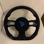 Forged Carbon Mustang Steering Wheel