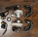 Complete Hellion Twin Turbo kit, including the instruction manual Pulled off a 2016 Mustang GT *Eboost2controller - Image 3