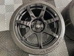 OEM Ford set of GT350R carbon wheels, TPMS sensors, Michelin Cup 2 Tires and center caps. - Image 4