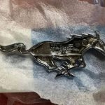 Front Grill Pony Emblem New Old Stock - Image 3
