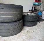 drag pack wheels.Weld laguna beadlock drag setup,Micky Thompson et street r 305/45/17,and micky Thompson sportsman s/r 28x6 skinny.5x114.3 bolt pattern. - Image 7