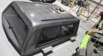 A.R.E. camper shell. Came off a 2022 F250 with a 6’9” bed. Carbon Grey. Everything works as it should. Comes with 1 key 🔑. - Image 4