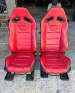 S550 Red Recaro Seats - Image 2