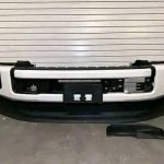 2020 2021 2022 FORD F250 F350 PLATINUM FRONT BUMPER W/ LED FOGS STAR WHITE.