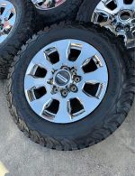20” OEM Ford f250 king ranch wheels 275/65/20 BFG KO2 all terrain tires  Wheels are 20in OEM wheels off a 2022 ford f350 king ranch package. - Image 5