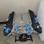 Gen 3 Mustang motor with intake, fuel rails, injectors, and throttle body included - Image 8