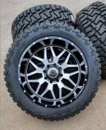 Ford F-250 F-350 22” Lonestar off-road renegade wheels Rims and Tires - Image 2