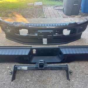 2024 Ford F-350 King Ranch Edition Bumpers - OEM Chrome-Style"