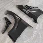 Mustang GT500 Style Replacement Fenders - Aluminum