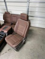 2014-2018 CHEVROLET SILVERADO SIERRA HIGH COUNTRY EDITION FRONT & REAR SEATS - Image 4