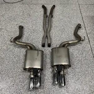 2015-2017 Ford Mustang GT 5.0L Roush Exhaust Quad Tip Active Exhaust Kit 421927