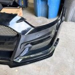 Brand new 777 freshly painted black gt500 bumper for (15-17) mustang comes with all hardware - Image 3