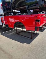 2025 Ford F250 takeoff bed. This has the bliss tail lights which are very expensive and the step down tailgate pan code is PQ red - Image 2