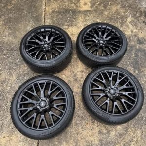 Pack wheels and tires  Set of Performance Pack Wheels off a 2020 PP1 Mustang.
