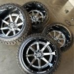 24x16 fuel 2 piece wheels/ 35x15.50r24 venom r/t tires - Image 3